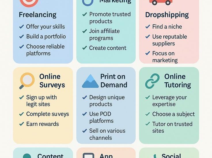 2025 - Looking for how to make money online as a beginner, here are 21 legi...